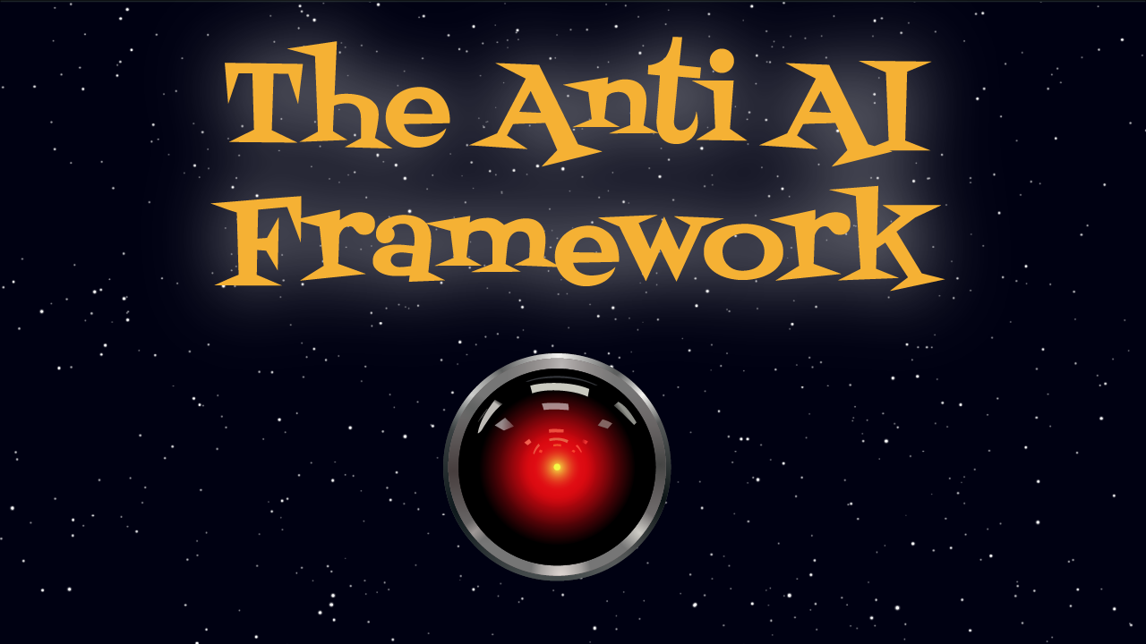Anti-AI UI Framework