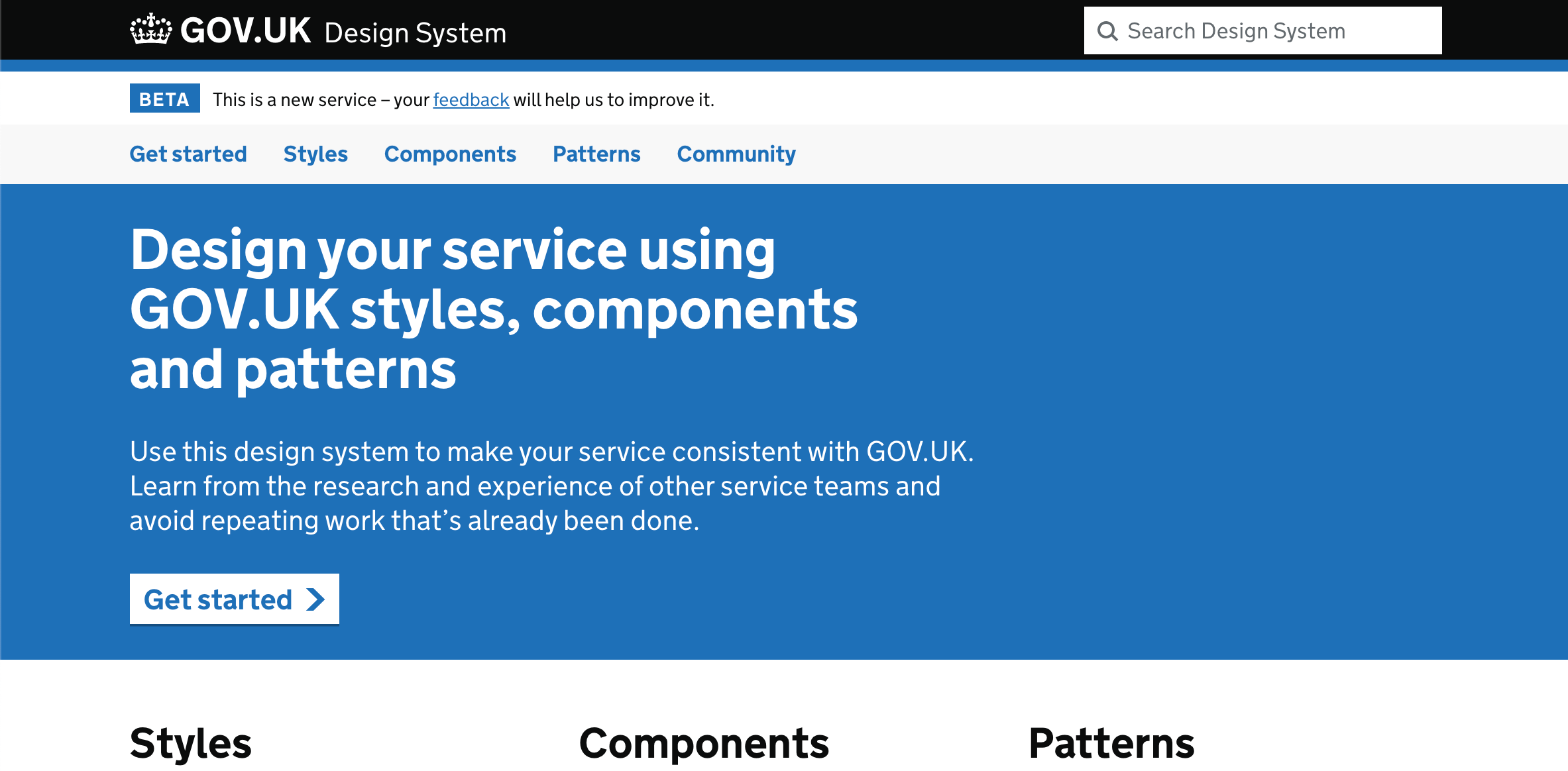 UK Design System